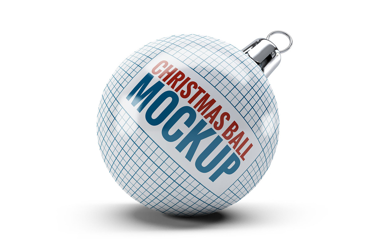 Christmas Ball Mock-up, a Product Mockup by Xtrahive