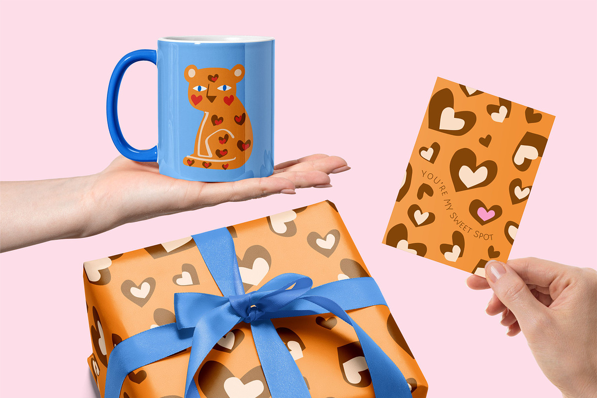 Valentine's day Collection JUST LOVE, an Illustration by SurfaceStories (Photo 9 of 10)