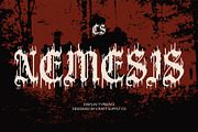 CS Nemesis – Black Metal Font, a Blackletter Font by Craft Supply Co. (Thumbnail 1 of 8)