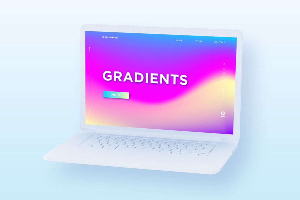 Big Gradient Set, a Texture Graphic by Olga Ryzychenko (Photo 10 of 11)