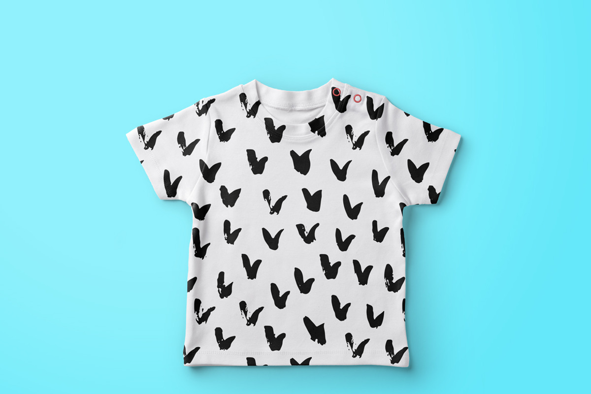 Sketch monochrome seamless patterns, a Pattern Graphic by Tumana_Net (Photo 5 of 5)