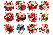 Mother's Day Flower Clipart, a Graphic by CitraGraphics (Thumbnail 4 of 5)