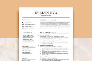 Modern Professional Resume Template
