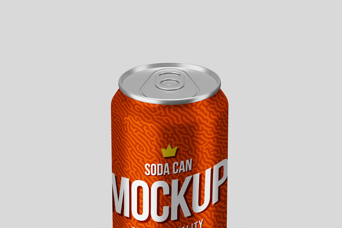 Realistic Soda Can Mock-up, a Print Template by Propex (Photo 5 of 19)
