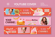 Food Theme Youtube Cover, a Social Media Template by graphicook (Thumbnail 2 of 3)