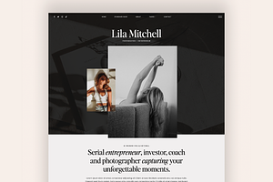 Lila - Feminine WordPress Theme, a WordPress Template by Creative Her