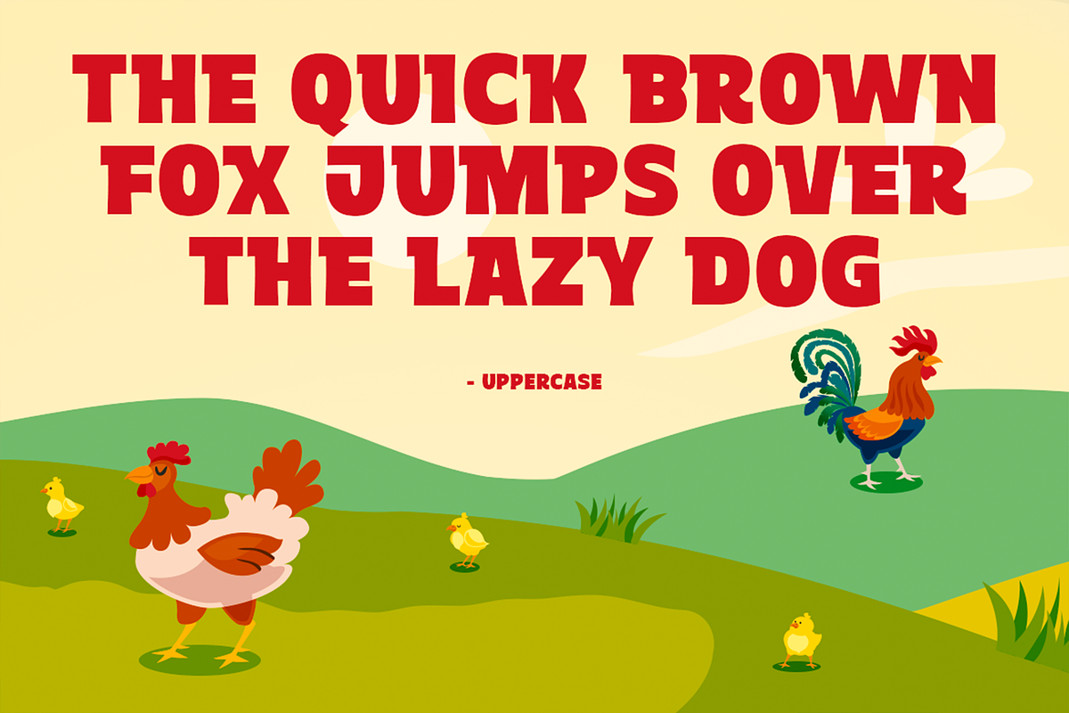Daddy Ranch – Kids Fun Fonts, a Sans Serif Font by Konstantine Studio (Photo 2 of 3)