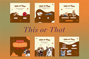 Pet Shop Instagram | CANVA Template, a Social Media Template by Azruca (Thumbnail 11 of 17)