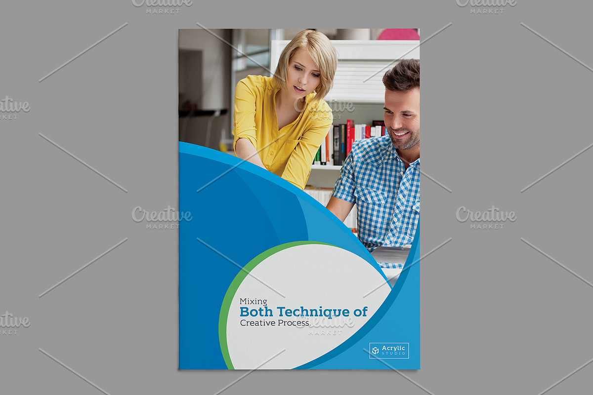 Bi fold Multipurepose Brochure, a Brochure Template by Addaxx (Photo 4 of 4)