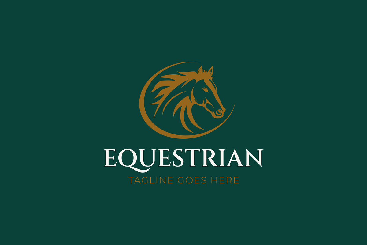 Horse Logo Head or Face Brand Mascot, a Branding & Logo Template by Signatoro (Photo 1 of 3)