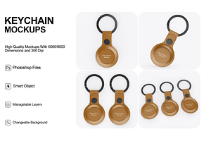 Keychain Mockups
