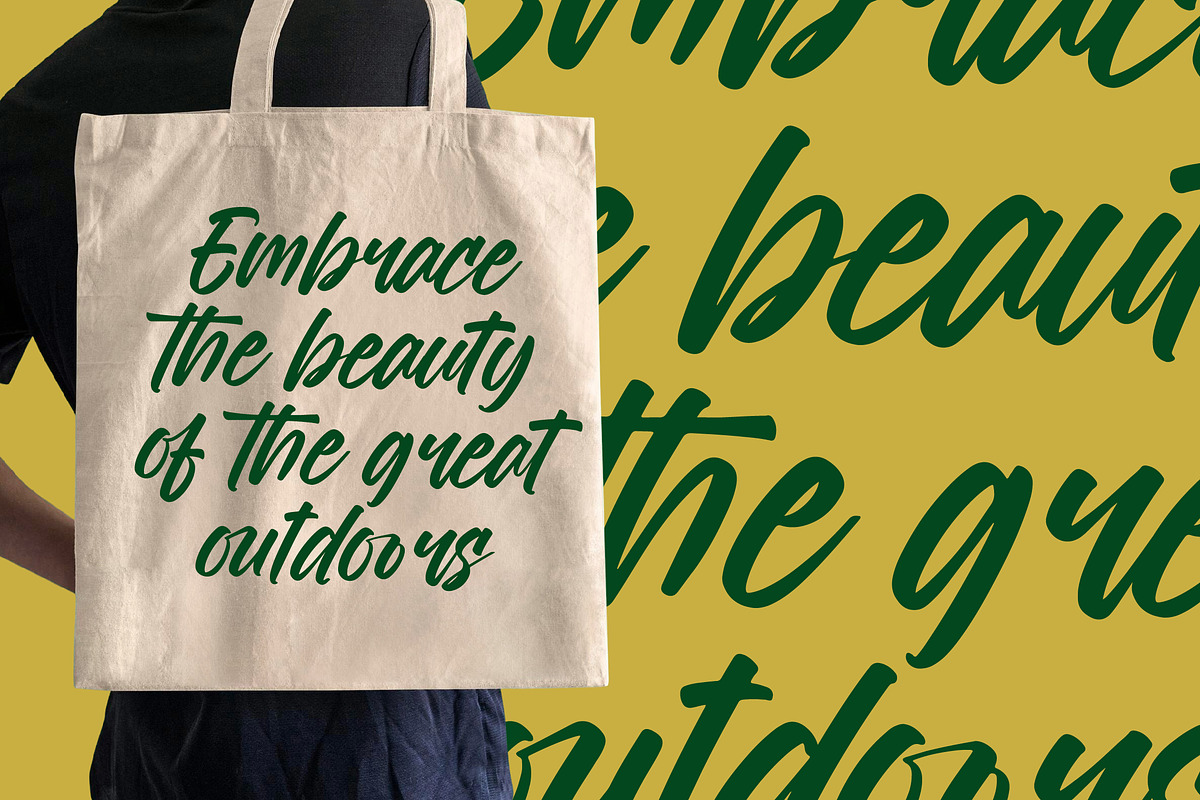 Royalett Santhun Bold Handwritten, a Script Font by Letterena Studios Script (Photo 4 of 15)