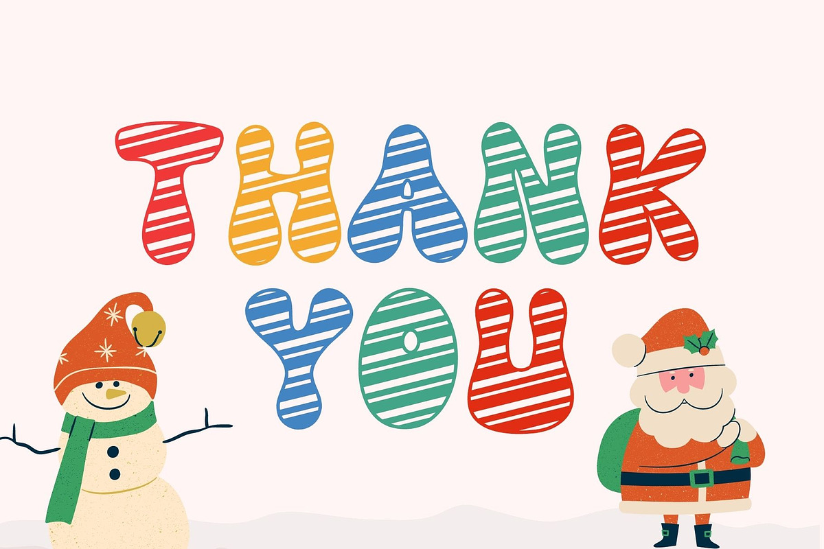 Groovy Candy is a Christmas font, a Handwritten Font by Brown Cupple (Photo 7 of 7)