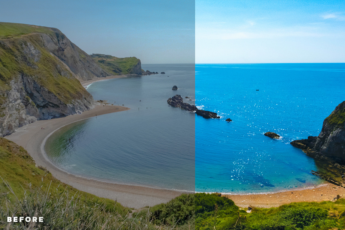 Landscape LUTs for Color Grading, an Action Add-On by Presetsh.com (Photo 4 of 9)