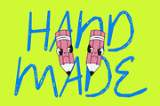 CS Michigan Stamp, a Handwritten Font by Craft Supply Co. (Thumbnail 2 of 8)