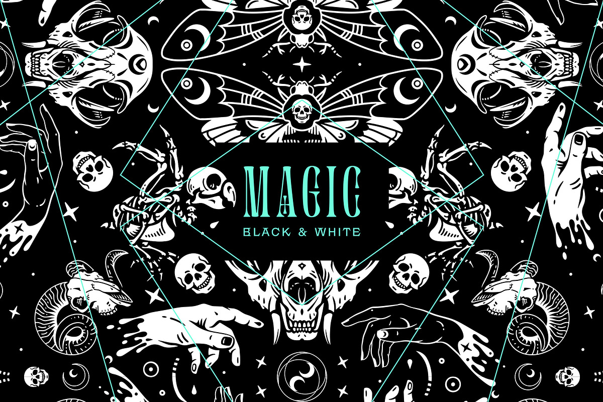 Witchy hands. Occult aesthetic, a Decorative Illustration by OlgaSoi007 (Photo 1 of 10)