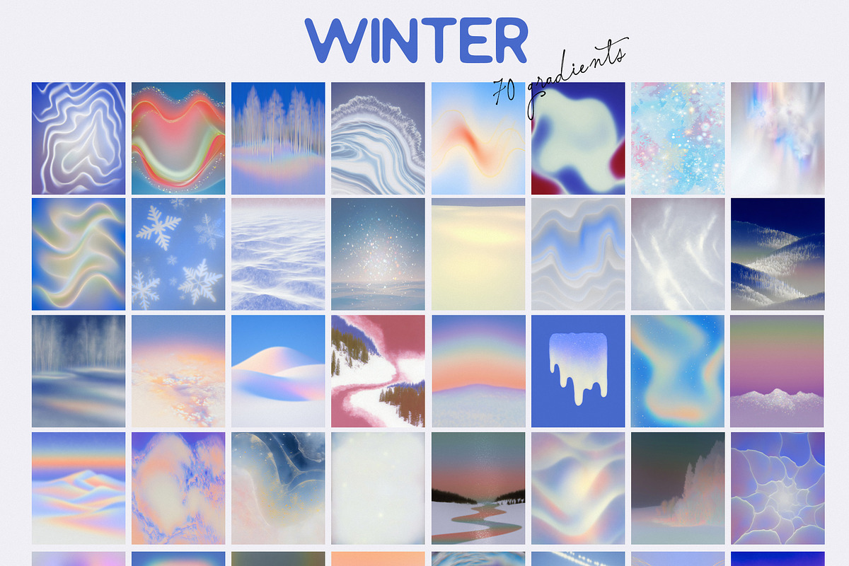 SEASONS: Gradient Backgrounds, a Background Graphic by Purple (Photo 9 of 13)