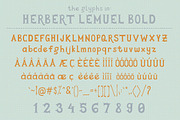 Herbert Lemuel Script, a Sans Serif Font by BlueRobinDesignShop (Thumbnail 9 of 13)