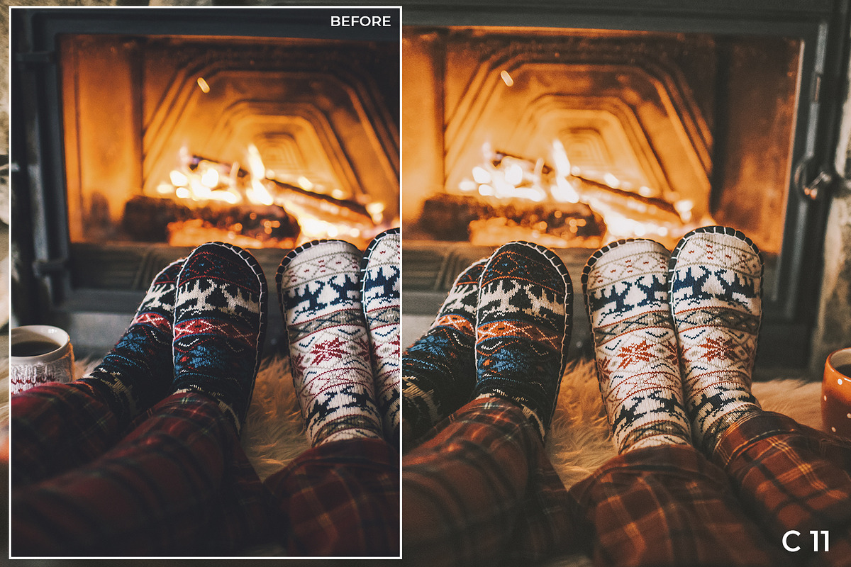 20 Christmas Time Lightroom Presets, an Action Add-On by Olg Store (Photo 8 of 11)