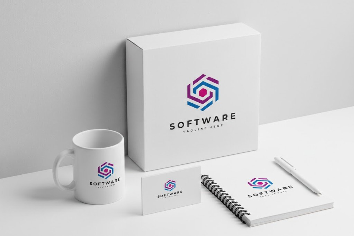 Software - Geometric Letter S Logo, a Branding & Logo Template by yopie (Photo 2 of 5)