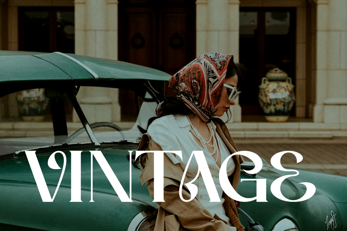 Awotae - Vintage Font, a Sans Serif Font by Iqsiart Studio (Photo 2 of 7)