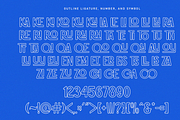 Chiroto - Ligatures Retro Font, a Sans Serif Font by Say Studio (Thumbnail 13 of 13)