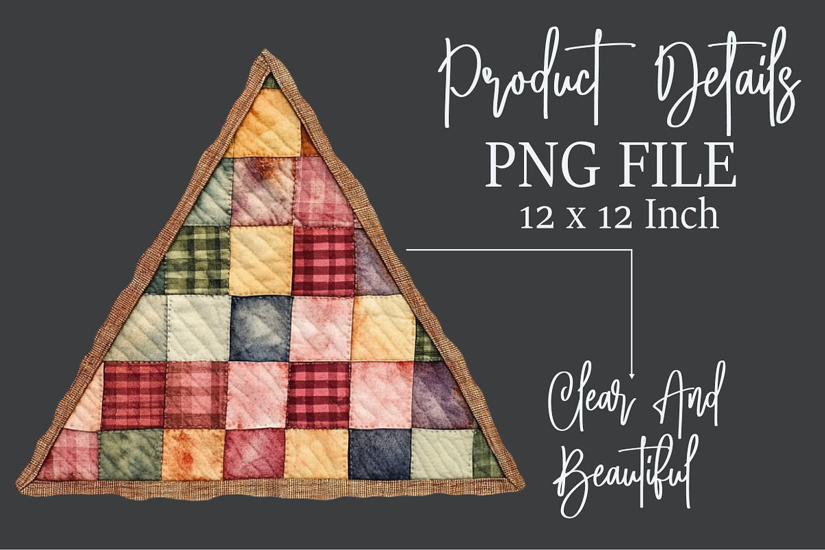 Cottage Quilts Fussy Clipart, a Seasonal Illustration by Rose Art (Photo 6 of 7)