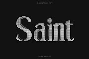 CS Alma Stitched, a Serif Font by Craft Supply Co. (Thumbnail 2 of 8)