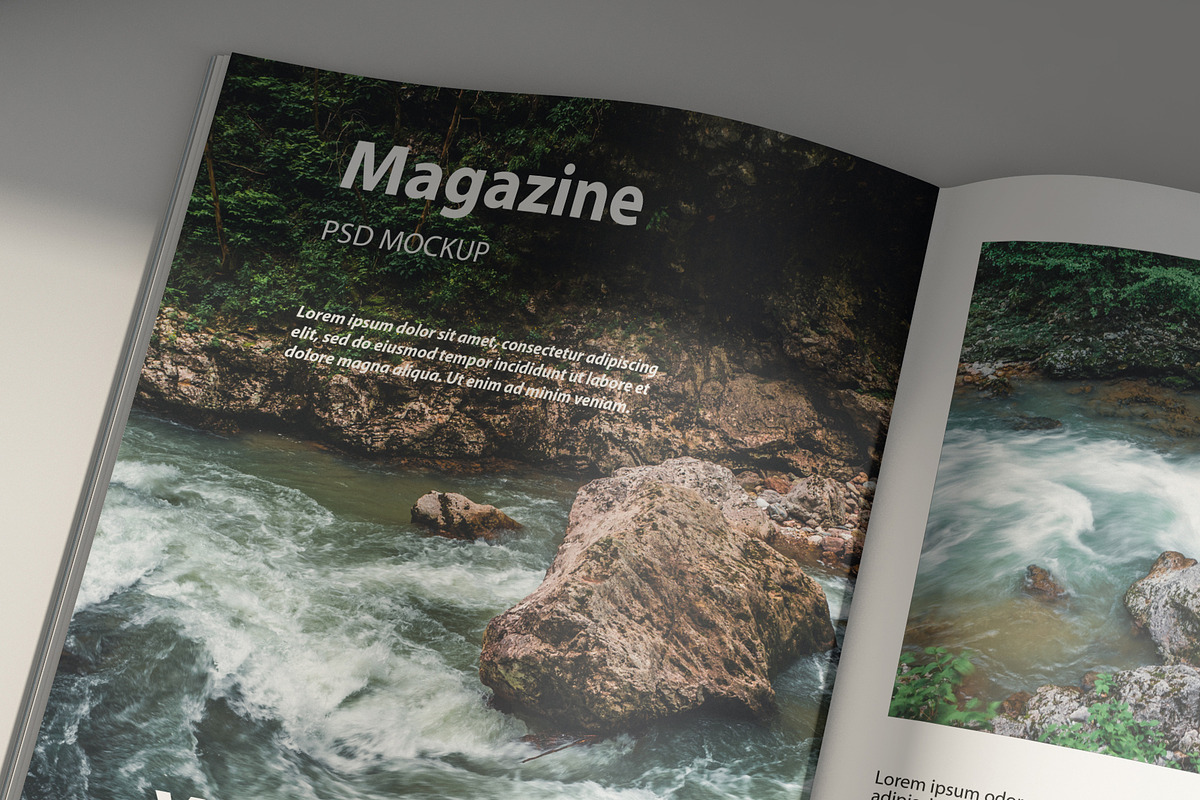 A4 Magazine Mockups PSD, a Books & Magazine Mockup by GreatFruit (Photo 10 of 13)