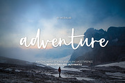 Adventure Script + Extras, a Handwritten Font by supfonts (Thumbnail 1 of 6)