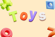 Colorful Kids Toy Text Effect PSD, a Layer Style Add-On by Agung Kreatif (Thumbnail 4 of 5)