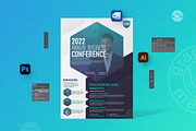 Business Conference Flyer V1, a Flyer Template by GraphicalMarket (Thumbnail 3 of 6)