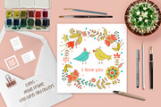 Cute Doodle set, an Object Graphic by Maya Ivart (Thumbnail 4 of 6)