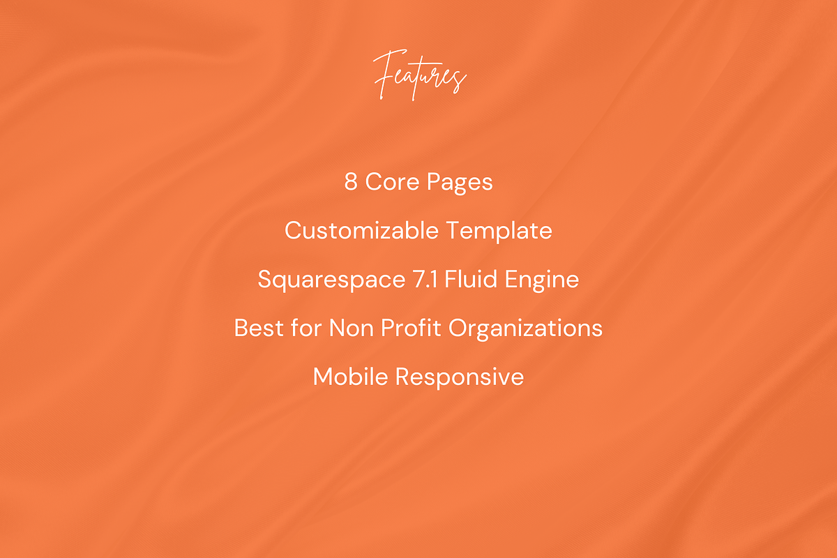 Squarespace Website Template preview 3
