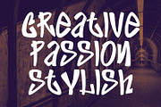 Leepazt Graffiti Display Font, a Handwritten Font by Maulana Creative (Thumbnail 4 of 7)