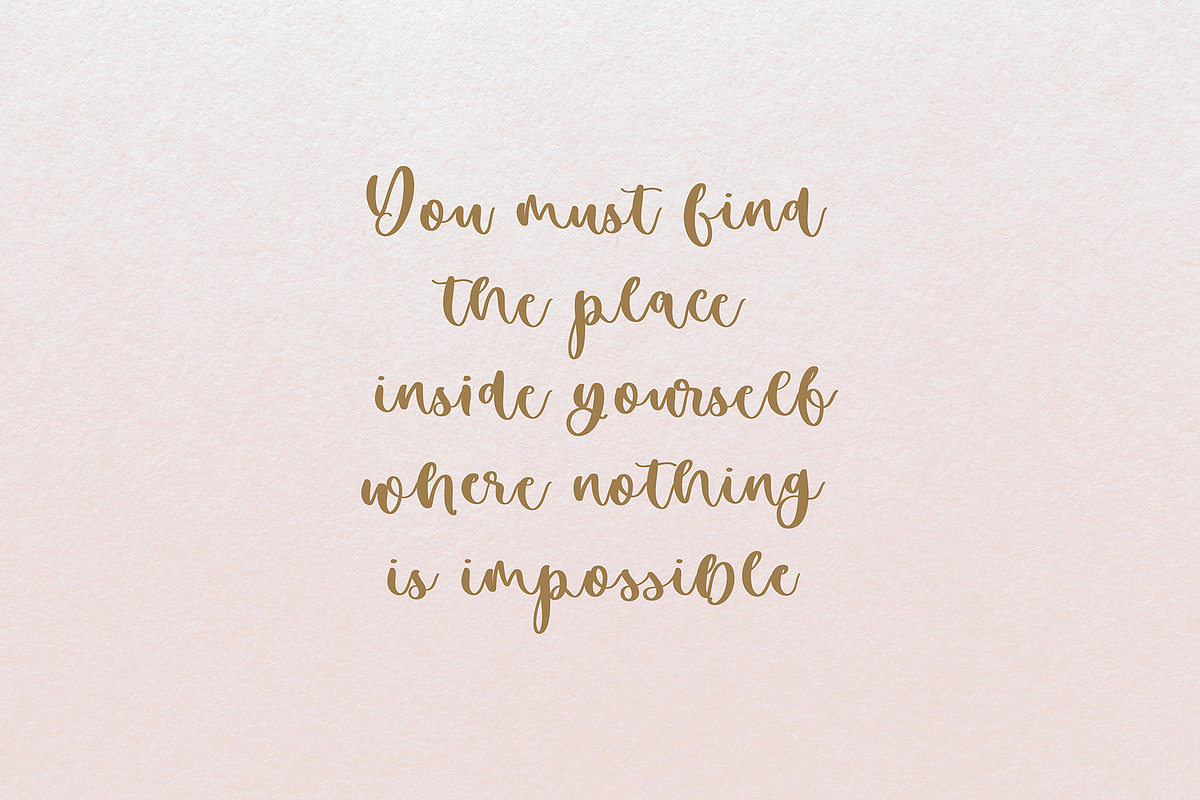 Bohema Pink Handwritten Font, a Script Font by CallMeStasia (Photo 8 of 12)
