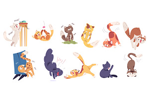 Cat behavior. Cats body language, an Animal Illustration by Stock-Smart-Start