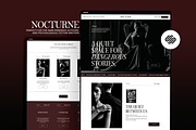 Romance Author Squarespace Website, a Squarespace Template by 3.14&Co (Thumbnail 1 of 9)