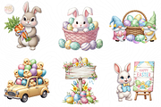 Easter Bunny PNG Clipart Cute., an Animal Illustration by KennedyStudio (Thumbnail 3 of 5)