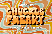 Chuckle Freaky Groovy Graffiti Y2K, a Handwritten Font by dansdesign (Thumbnail 1 of 10)