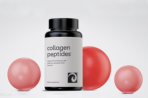 SUPPLEMENT BOTTLE MOCKUP