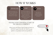 240 Editable Card Deck Template, a Design Template by Digital By Nikoleta (Thumbnail 8 of 9)