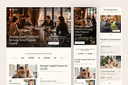 Investment Advisory Firm Website UI, an UI Kit Template by peterdraw (Thumbnail 7 of 7)