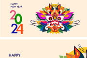 Chinese Dragon 2024, a Decorative Illustration by MoleskoStudio (Thumbnail 2 of 4)