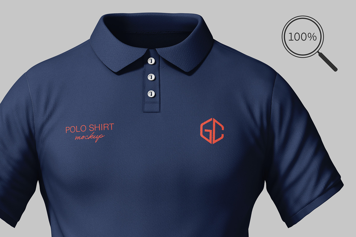 High Quality Polo Shirt Mockup, a Shirt Mockup by graphiccrew (Photo 13 of 13)