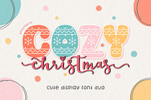 Cozy Christmas Font Duo
