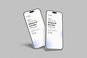 High Qualit iPhone 16 Pro Max Mockup, an iPhone Mockup by swsi-studio (Thumbnail 3 of 5)