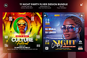 11 Night Party Flyer Design Bundle, a Graphic by Shajib Shikder (Thumbnail 4 of 7)