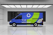 High Quality Van Mockup, a Product Mockup by Momogi (Thumbnail 3 of 4)