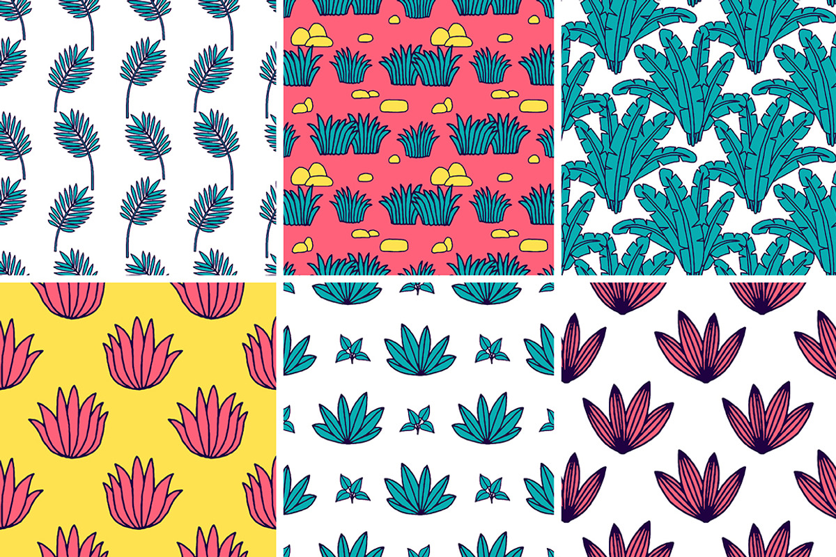 FLOWERS set, a Pattern Graphic by Tanya Akhmett (Photo 4 of 5)